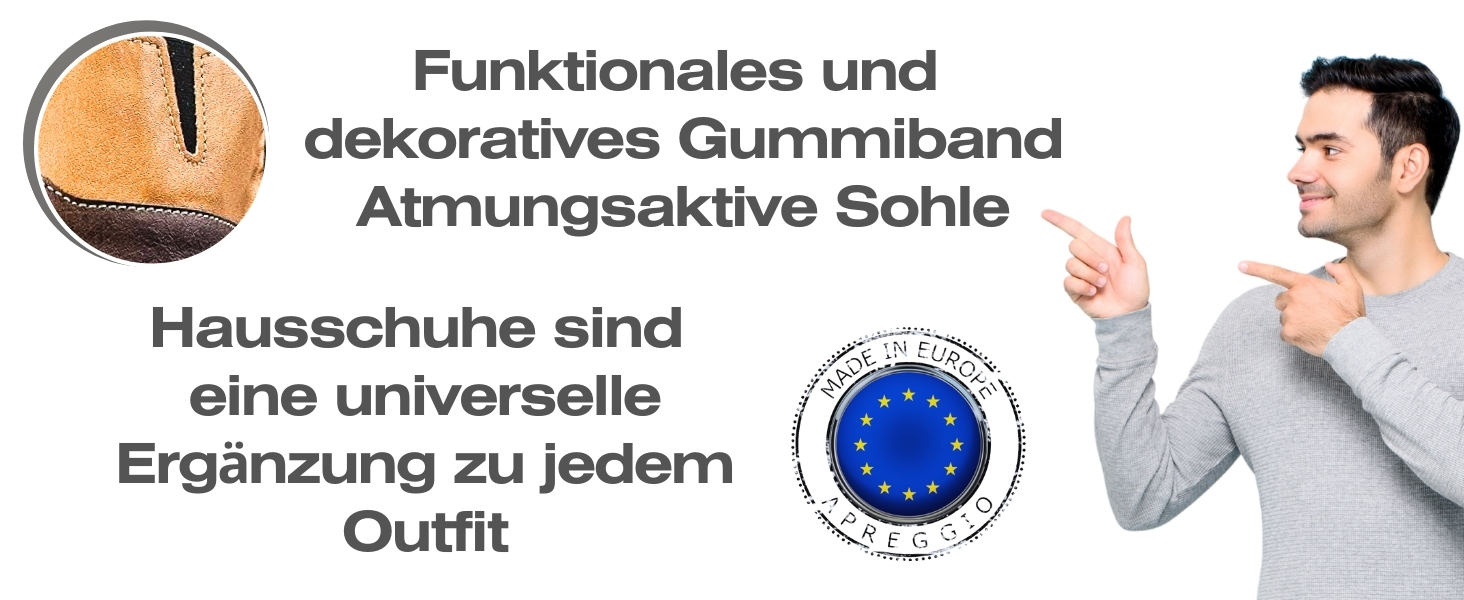 Чоловічі тапочки APREGGIO з натуральної шкіри – зручні та комфортні, сірого кольору, розмір 40-46 (EU 43)