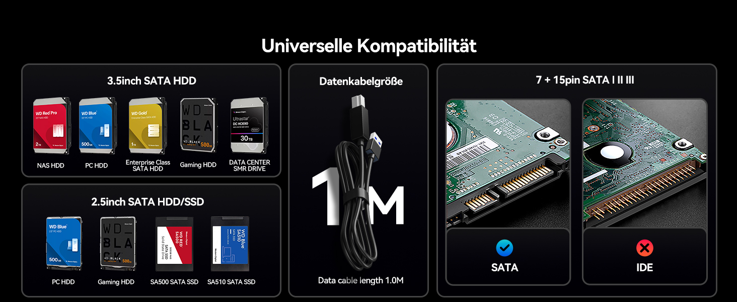 Зовнішня док-станція ORICO USB 3.0 SATA для HDD/SSD 2.5