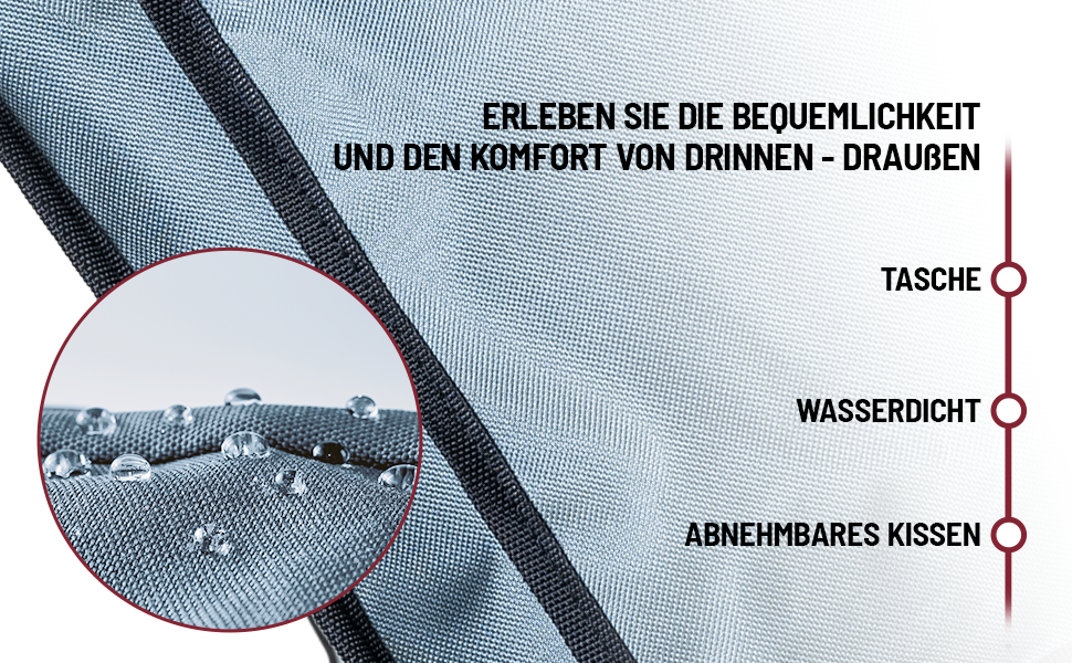 Ліжко похідне Atacama складане, ультралегке для кемпінгу та риболовлі, комфортне, портативне, розмір XXL 190x68x38 см