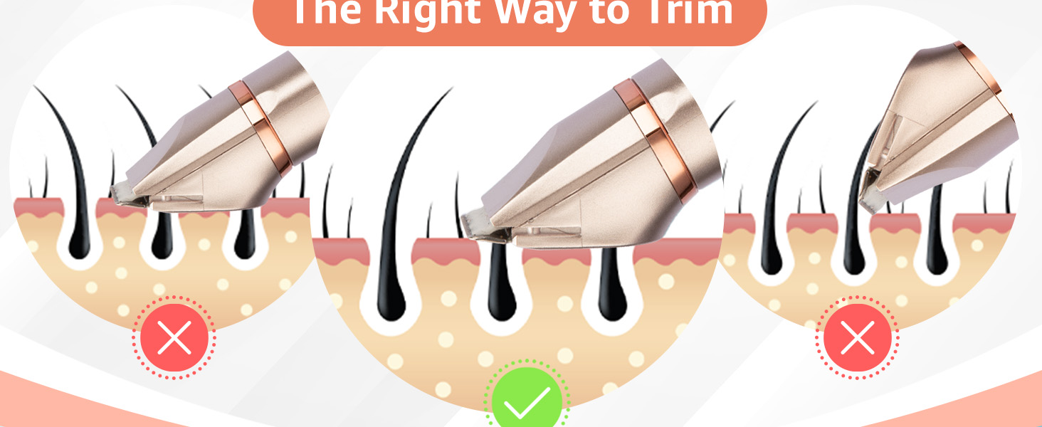 Триммер для бікіні для жінок – 2-в-1 електробритва для інтимної зони: водонепроникний триммер IPX7 для подорожей та душу (рожеве золото)