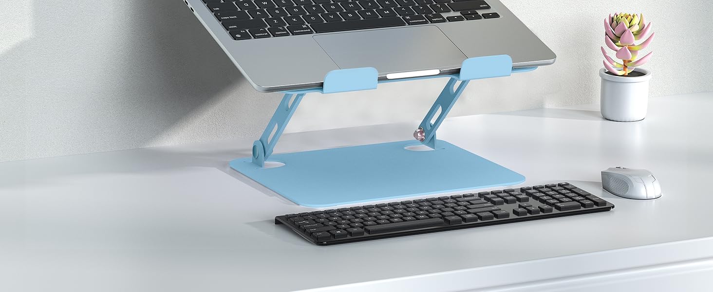 Soundance Adjustable Laptop Stand - Portable Ergonomic Laptop Riser for 10.6
