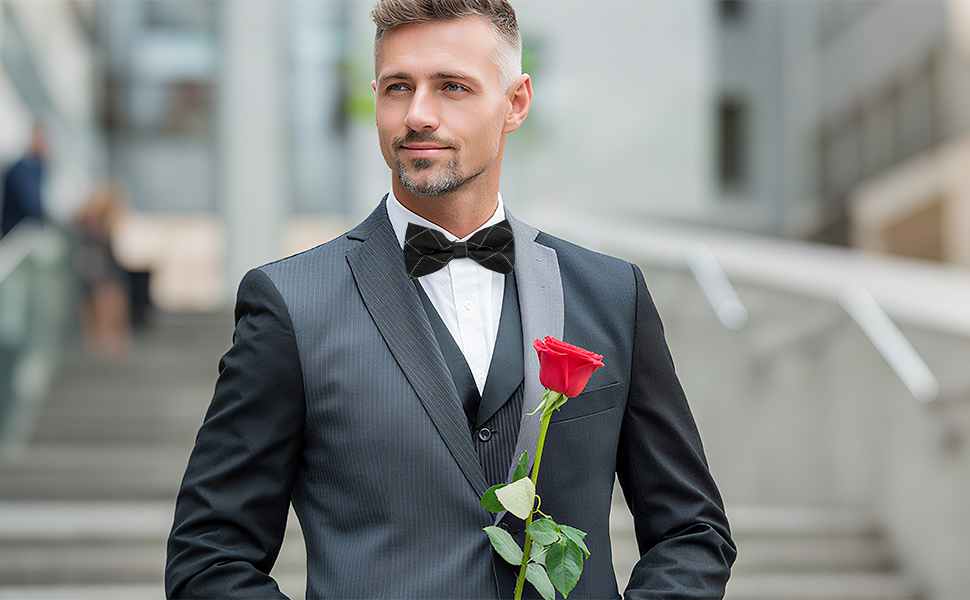 Метелик чоловічий (10 шт.) багатокольоровий, класичний для смокінга, регульований, формальний для бізнесу, весілля, хлопчиків