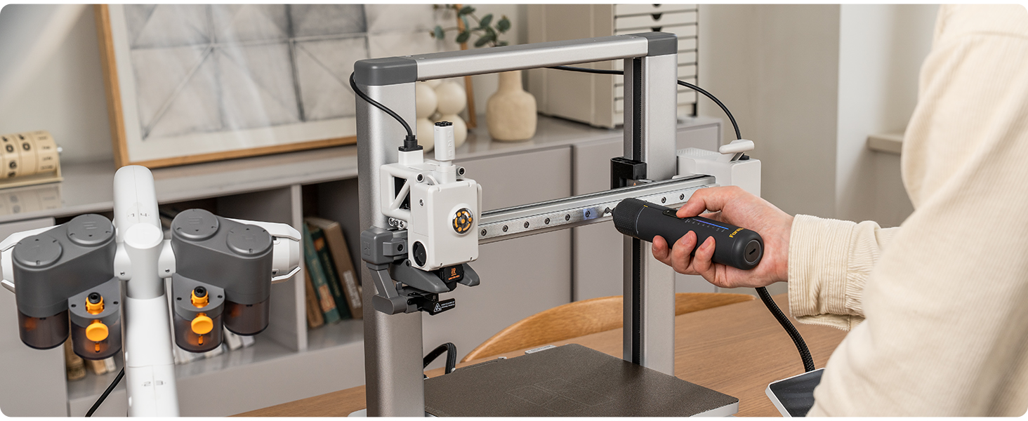 Fanttik S2 Pro: Акумуляторний шуруповерт 3.7V з набором біт, 7 рівнів крутного моменту, для меблів та ремонту