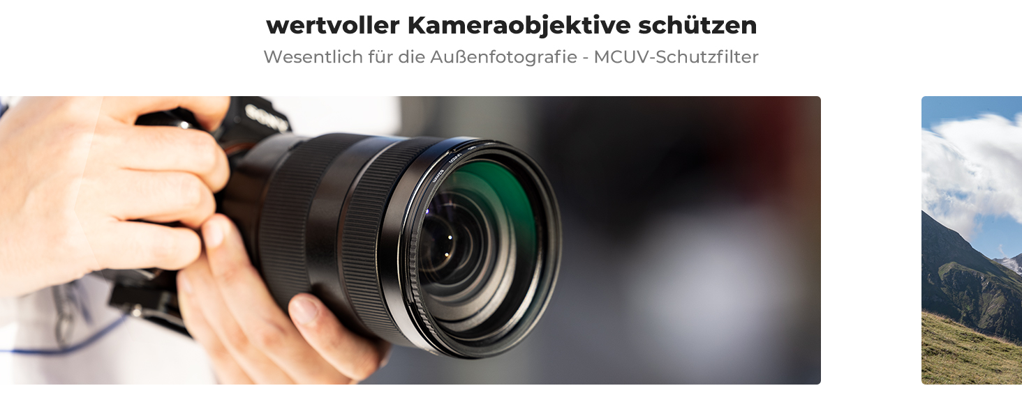 Фільтр UV K&F Concept D-Serie 82mm MCUV Pro Slim - Захист від ультрафіолету