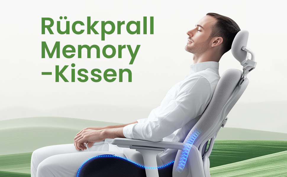 Подушка для сидіння з Memory Foam для куприкового болю, ергономічна подушка Coccyx для офісу, дому, авто та інвалідного візка. Нековзна основа, блакитна.