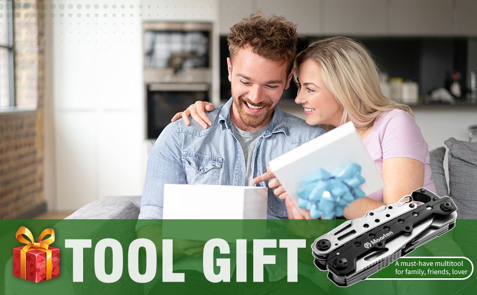 Мультитул Maarten 11 в 1: компактний мультиінструмент з нержавіючої сталі з карабіном та чохлом, подарунок для чоловіків