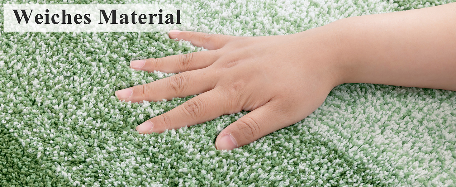 Килимок для дому та ванної кімнати SHACOS, 80 x 120 см, зелений. Антиковзка, швидковисихаюча, для входу та ванної кімнати