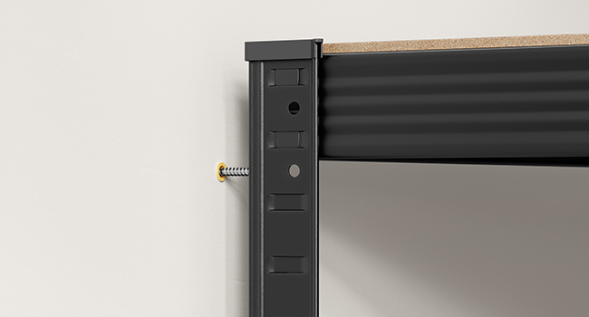 SONGMICS 2-Tier Industrial Bookshelf & Storage Rack - 40 x 90 x 180 cm