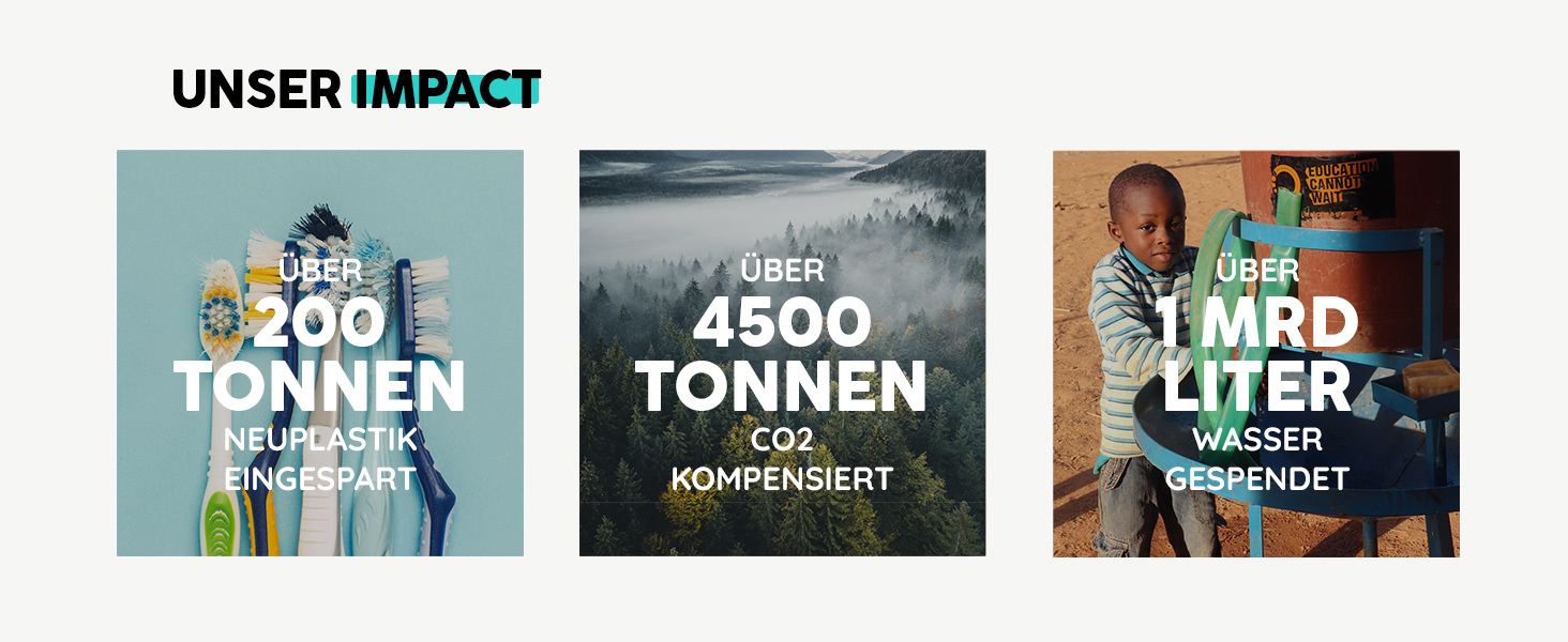 Електрична зубна щітка happybrush Eco Vibe 3+ (Чорна) - Ультразвукова, 8 тижнів роботи від акумулятора, 2 роки гарантії