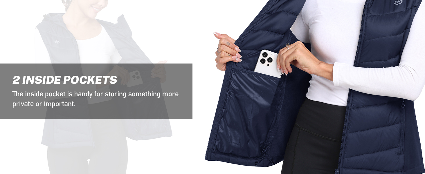 Легка жилетка MoFiz для жінок: безрукавна жилетка з пуху, ідеальна для активного відпочинку, туризму та подорожей. Чорний колір, розмір 3XL