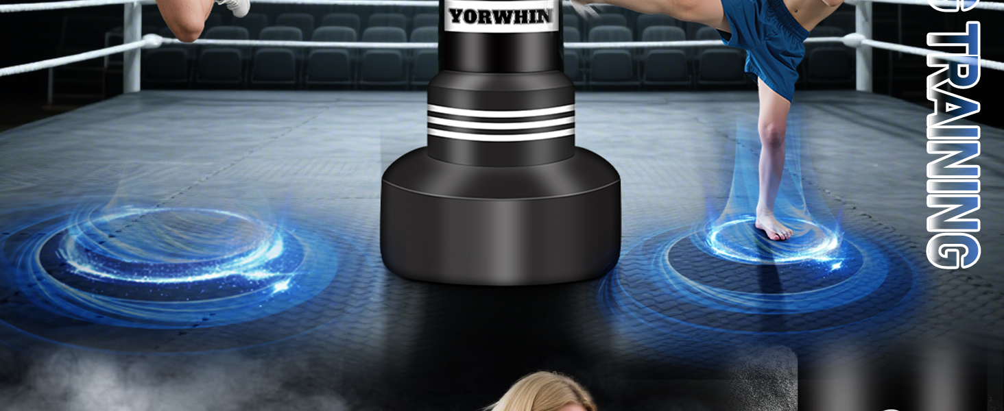 Стендова боксерська груша для дорослих та підлітків, 175 см, міцна боксерська груша для ударів, комплект з боксерськими рукавичками та електричним насосом, боксерська груша для чоловіків, ідеальна для тренувань MMA та кікбоксингу