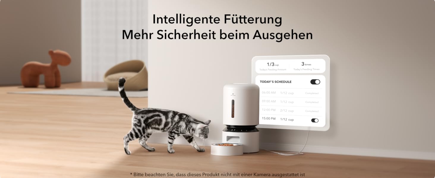 PETLIBRO Автомат годування котів 5л, WiFi, з програмою, білий