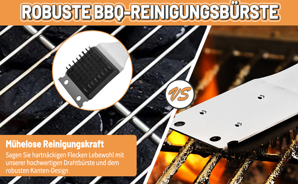 Набір гриль-посуду 11 предметів, 34 см, нержавіюча сталь, аксесуари для гриля: щипці, виделка, переносна сумка, практичний багатофункціональний набір для барбекю, подарунок для чоловіків, сріблястий