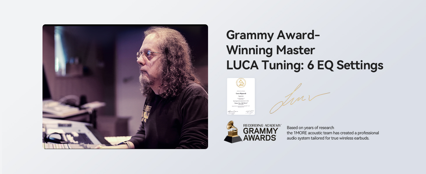 1MORE Sonoflow Pro Бездротові навушники Bluetooth з активним шумопоглинанням, Over-Ear, LDAC, Hi-Res звук, Bluetooth 5.4, 100 годин, зручні, кристально чисті дзвінки (Чорний)