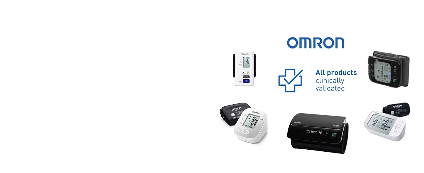 Тонометр OMRON X2 Smart+ з Bluetooth, клінічно перевірений, для вимірювання артеріального тиску, з безкоштовним додатком, універсальна манжета 22-42 см
