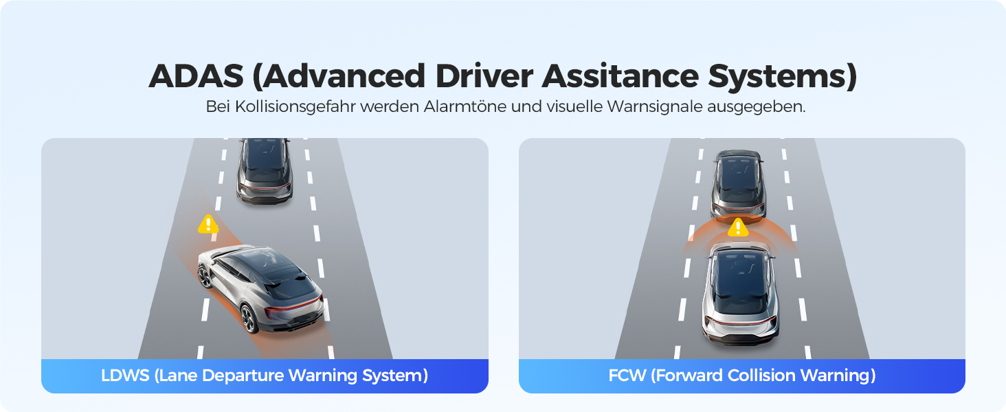Відеореєстратор AZDOME GS63H 4K з Wi-Fi, GPS, Нічне бачення та Широким кутом 170°, WDR, IPS 2.4', Паркувальний режим, Детектор руху, Циклічна запис