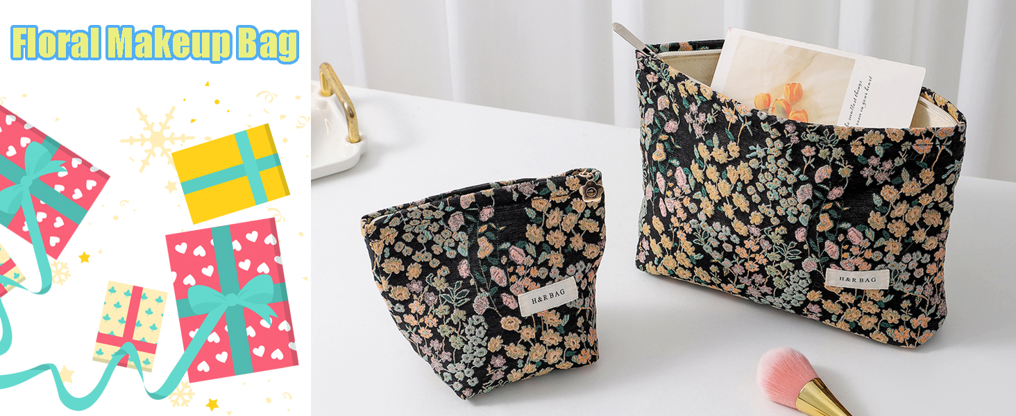 Косметичка для макіяжу 2 шт. для жінок та дівчаток - органайзер для подорожей, подарунок A-daisy