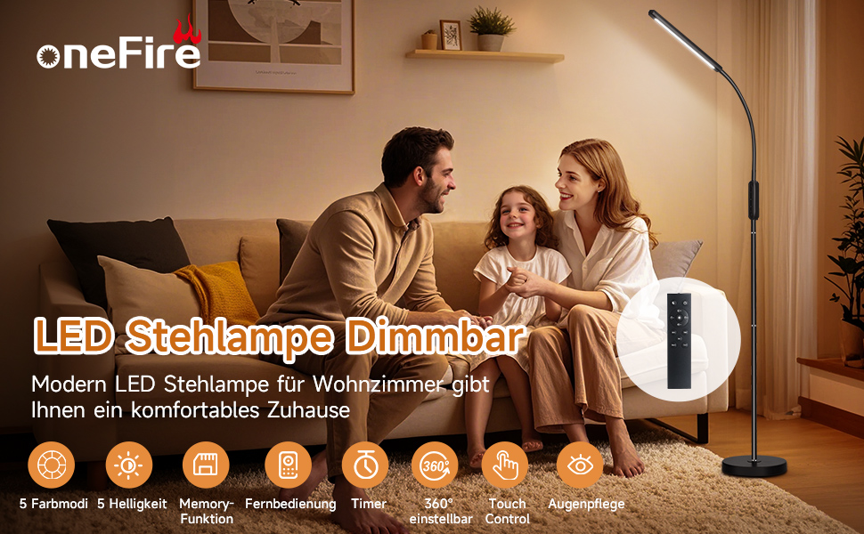 LED лампа настільна для роботи та навчання, 15 режимів, денне світло, 1000LM, регулювання яскравості, багато кольорів