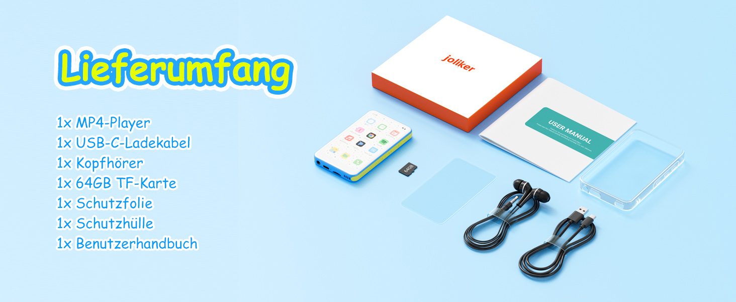 MP3 плеєр 128GB з Bluetooth та WiFi, 4.0