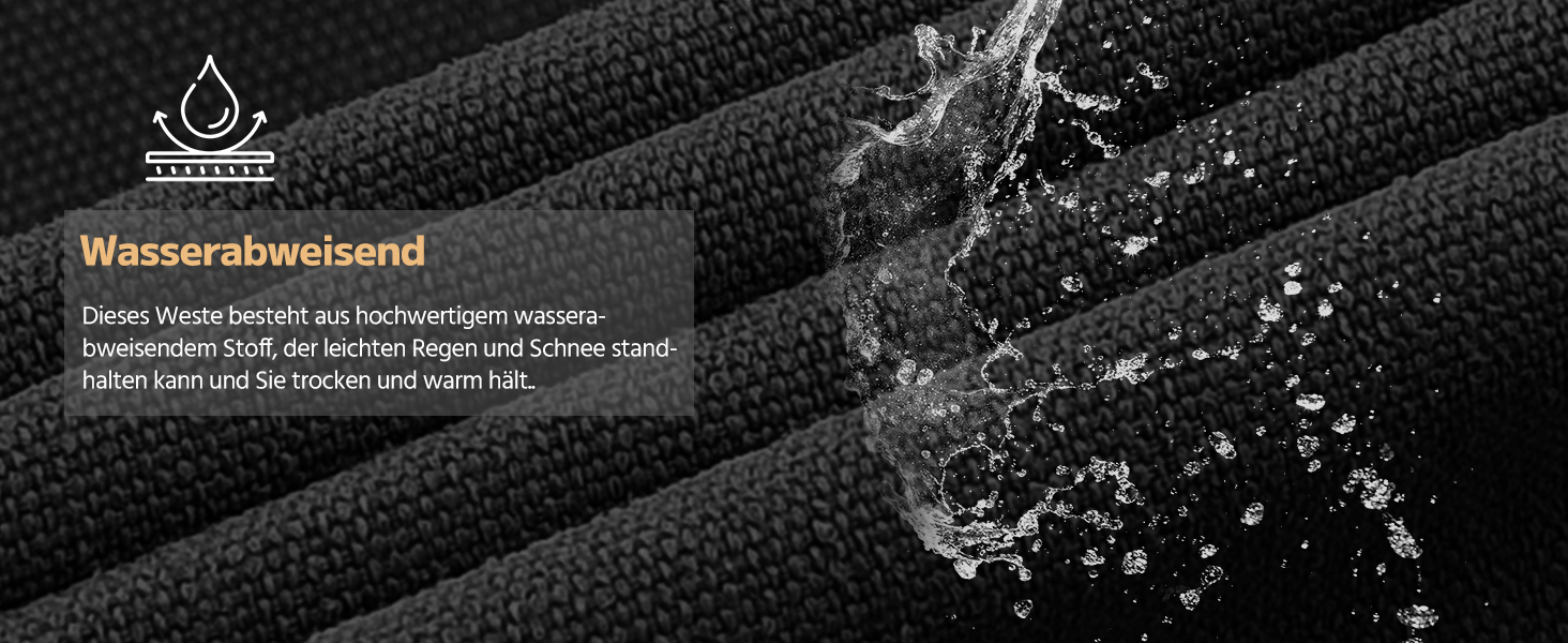 Чоловіча степкова жилетка Lonya Weste: тепла, водонепроникна, з флісовою підкладкою та кишенями. Ідеальна для активного відпочинку та роботи. Розмір M