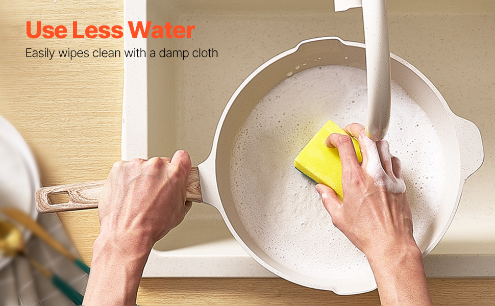 Набір посуду VEVOR з нержавіючої сталі 19 предметів з кришкою з термостійкого скла, антипригарне покриття, для приготування їжі на індукційній плиті, підходить для кемпінгу та дому (білий)