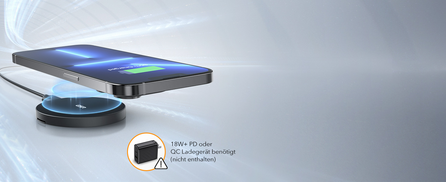 Бездротовий зарядний пристрій ESR MagSafe з підставкою для iPhone 17/16/16 Pro/16 Pro Max/15/14/13, AirPods 4/3/2 Pro, білий (без адаптера живлення)