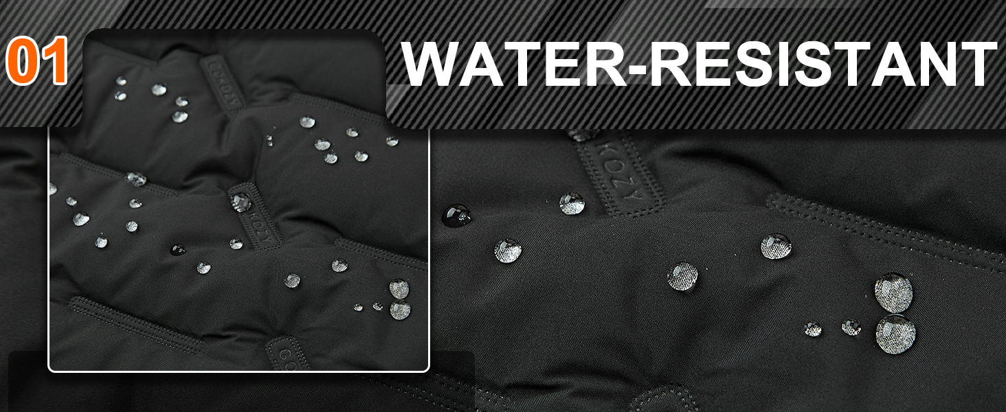 Обогреваемая жилетка Gokozy для мужчин с Powerbank 20000 mAh, 15 зон обігріву, для катання на велосипеді, риболовлі, лижного спорту, чорного кольору