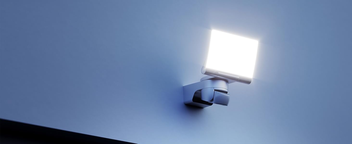 Світлодіодний прожектор Steinel XLED Home 2 S з датчиком руху, Bluetooth, 13,7 Вт, 1550 лм, 180°, 10 м, білий/чорний, поворотний
