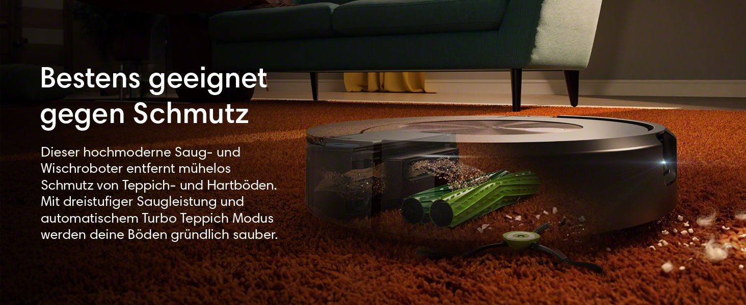 iRobot Roomba Combo j9+ - робот-пилосос та миючий робот з авто-дозаправкою та картографією