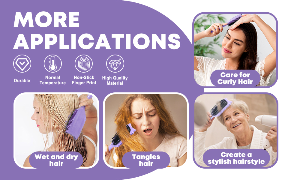 Щітка для кучерявого волосся Lila