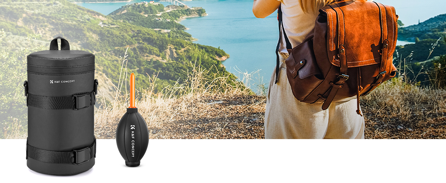 Чохол для об'єктива K&F Concept, водонепроникний, XL, для DSLR/SLR