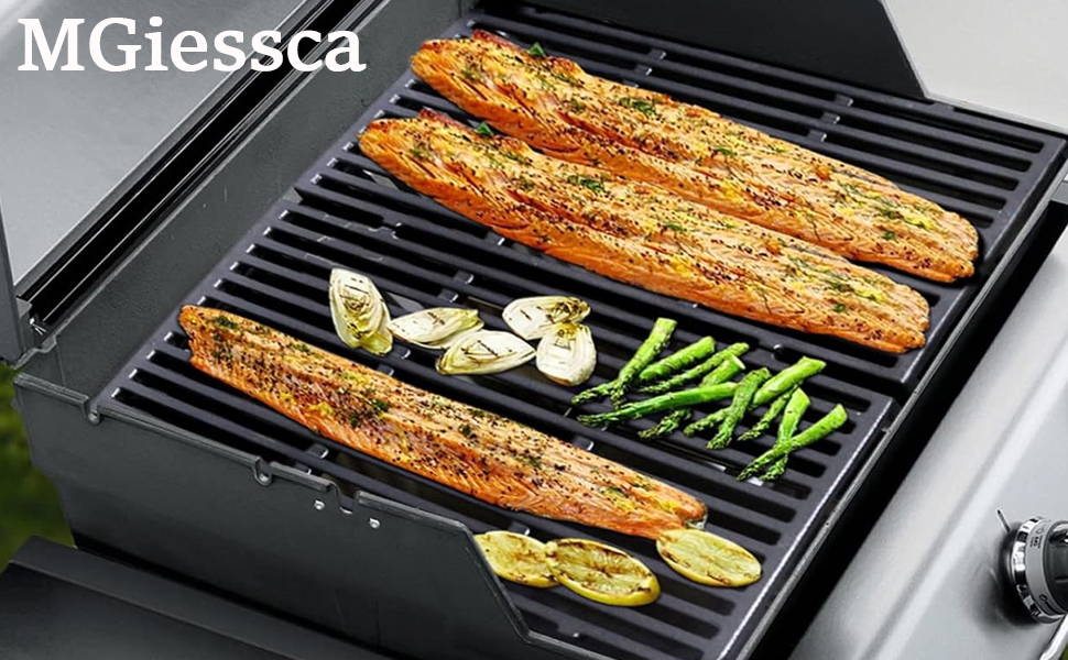 Решітка для гриля Weber Spirit 300 серії (Gusseisen), 44,5 x 30 см. Сумісна з E310, E320, E330, SP310, Genesis Silver B/C