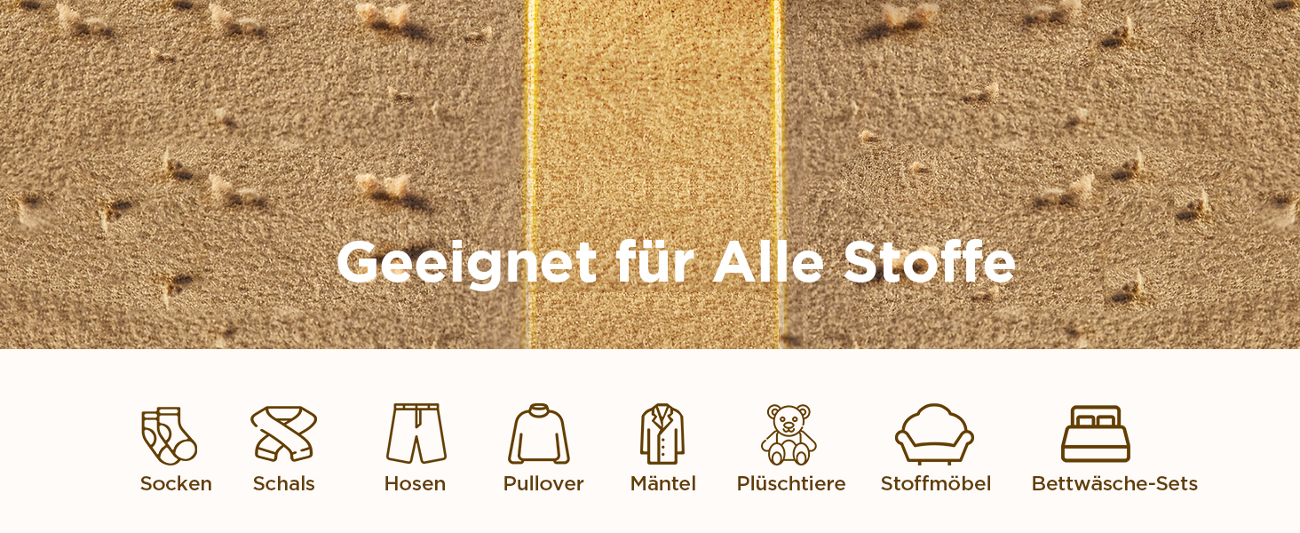 Електричний видальник ворсу 2-в-1 з трьома швидкостями для всіх тканин, з цифровим дисплеєм, 3 леза, USB-C кабель (Білий)