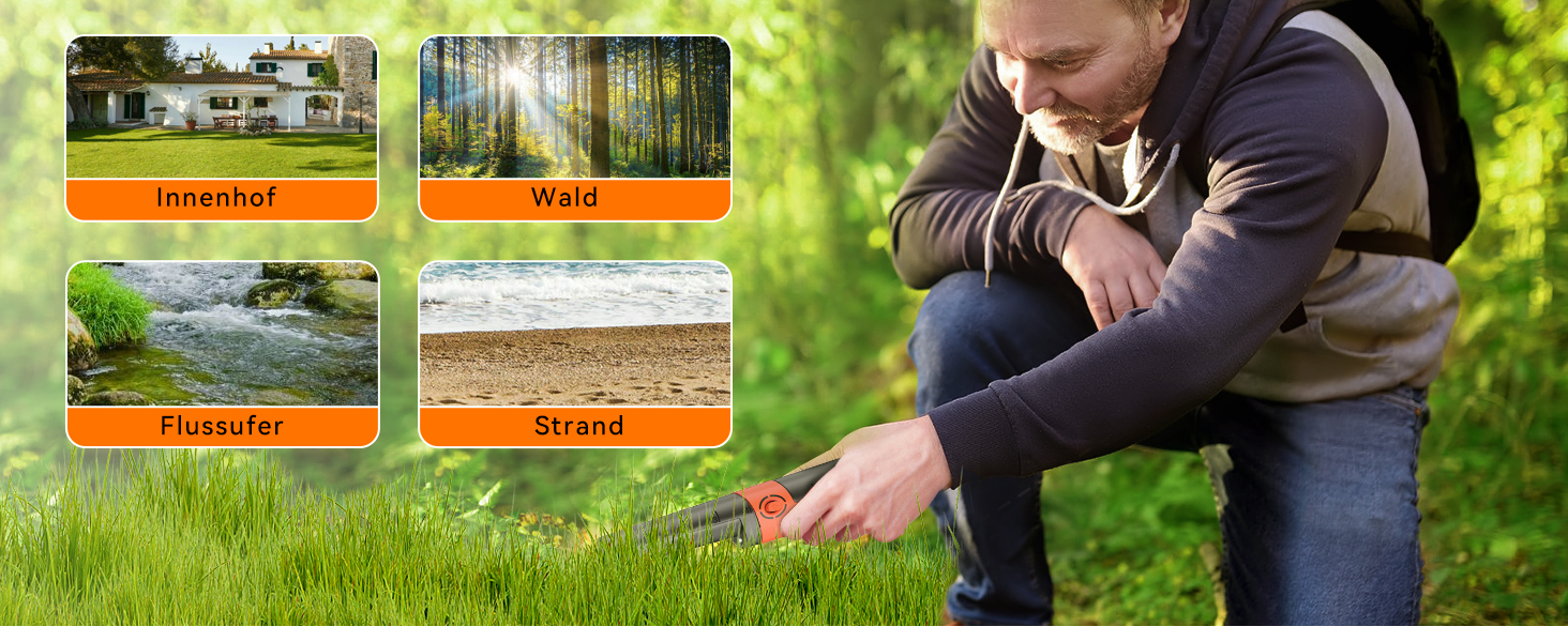 Металодетектор SUNPOW для дітей - LCD-дисплей з мультфільмом, водонепроникна котушка IP68, унісекс дизайн, 3 режими (All Metal/Disc/Pinpoint), регульована ручка 32-40 дюймів для дітей 5-12 років (X-Yellow)