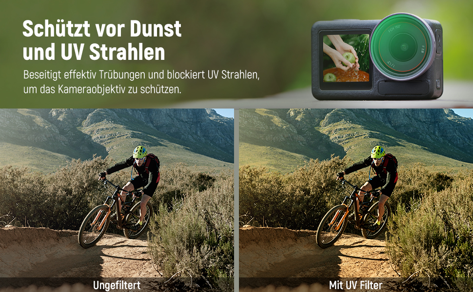 Набір фільтрів ND NEEWER для DJI Osmo Action 3/4/5 Pro (6 шт.): ND8, ND16, ND32, ND64, ND1000, CPL. Фільтри з багатошарового оптичного скла HD, сумісні з камерами дії.