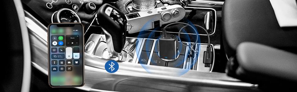 Isobel Bluetooth Передавач/Приймач 2-в-1: Адаптер Bluetooth 5.0 з низькою затримкою для TV/PC/Laptop. Підтримка Optical, Toslink, RCA, 3.5mm AUX. Dual Link (USB)