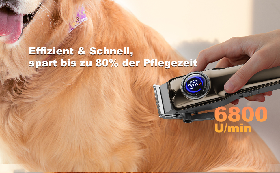 Набір триммерів для собак 3-в-1: машинка для стрижки, триммер для подушечок лап, професійний триммер для густого хутра, для собак та котів (2 шт.)