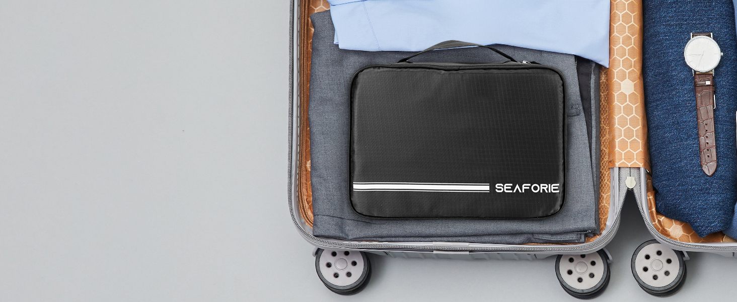 Сумка для туалетних аксесуарів на гачок, велика дорожня сумка-органайзер для жінок та чоловіків, 4-в-1 водонепроникна, армійний зелений (чорний)