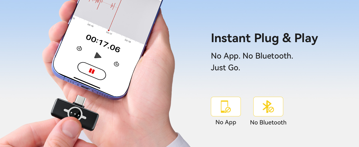 Мікрофон-лапка 1MORE бездротовий (2TX + 2 RX + кейс) для iPhone/Android/PC, шумозаглушення, 48kHz/24-Bit, 100м, 18год, відеозйомка, Vlog