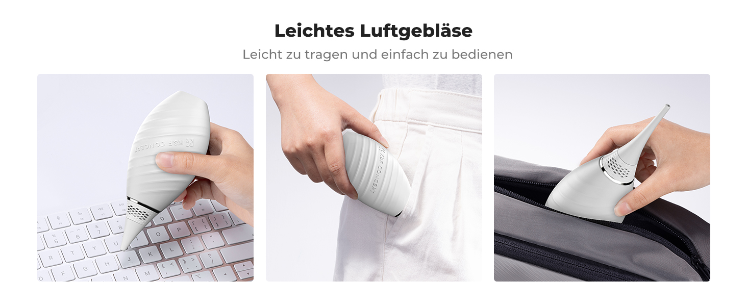 Набір для чищення фото- та відеокамер K&F Concept 10-в-1: об'єктиви, смартфони, сенсори. З мікрофіброю, продувальником та рідиною для чищення.