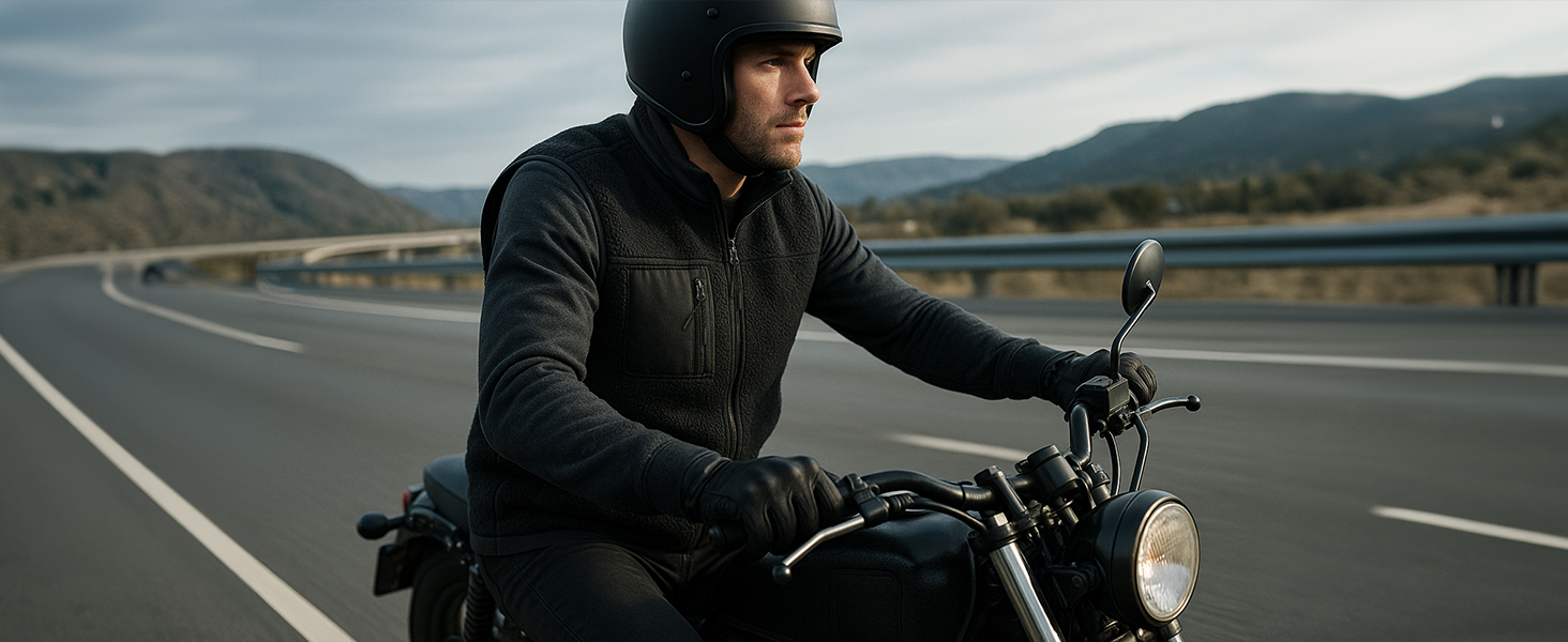 Обогрівальний жилет LABEWVI для жінок та чоловіків з акумулятором 10000mAh, USB, чорний