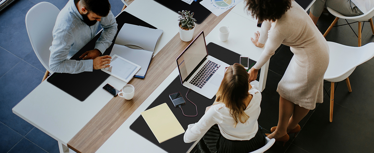 Кисмет Black Shark Gaming Pad XL Manta P3 900x400 мм, чорний