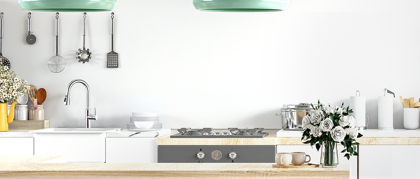 Кухонний змішувач CREA з висувною лійкою та 2 режимами струменя, поворотний на 360°, з нержавіючої сталі, матовий, для кухні