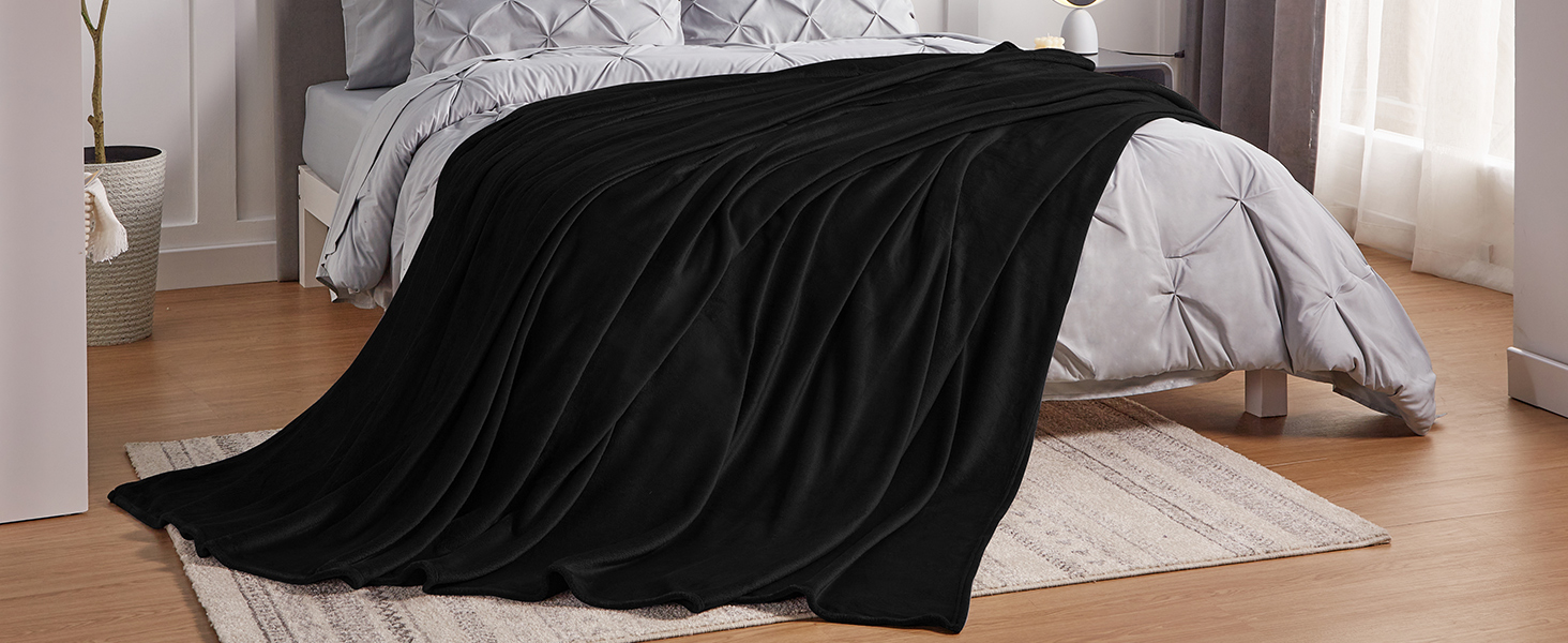 CozyLux Деки для дивану: м'яка флісова ковдра 150x200 см для всіх сезонів. Тепла, легка, для софи, ліжка, дивана. Сірий колір.