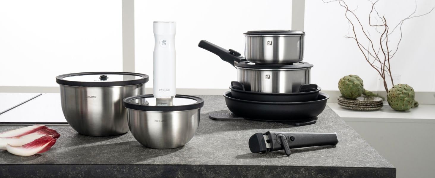 Кухонний ніж Сантоку ZWILLING Professional S, нержавіюча сталь, 17 см, чорний