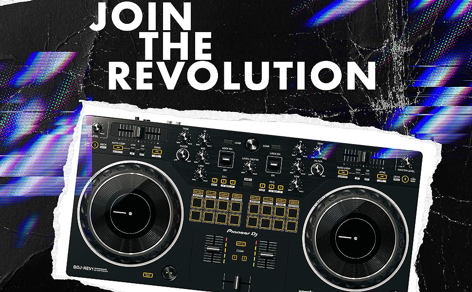 DJ контролер Pioneer DJ DDJ-REV1 - професійний контролер для DJ