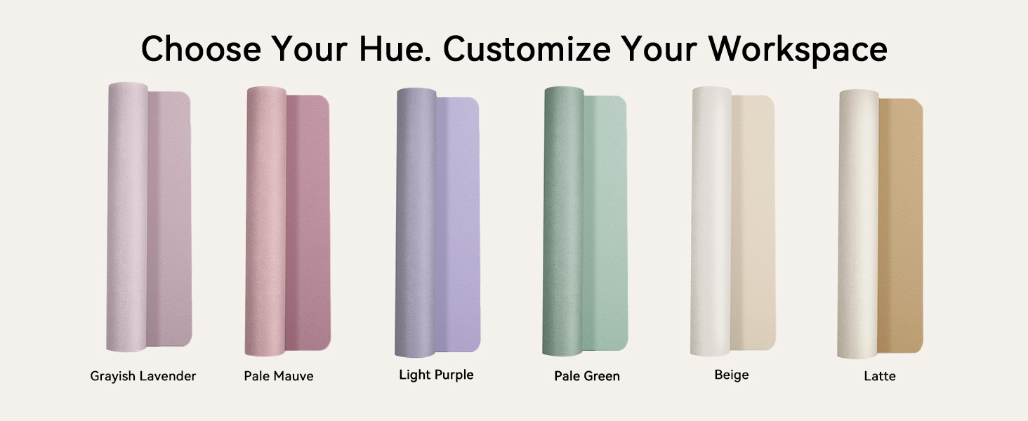 Килимок для миші шкіряний преміум YSAGi XXL 90x43 см, чорний - офісний килимок на стіл для роботи та дому