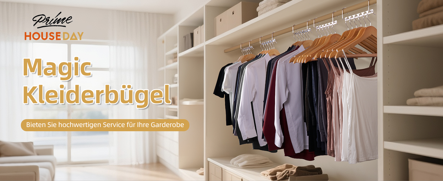 Набір з 4 металевих вішалок HOUSE DAY: економія місця, неслизьке покриття, для шафи, організація простору, ідеально як подарунок