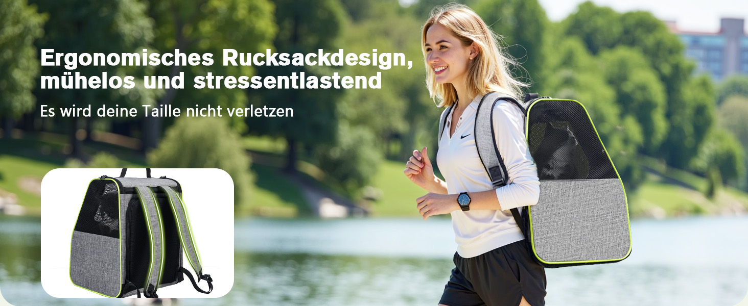 Плед-рюкзак для кота Pecute з сіткою, дихаючий та легкий, для собак та котів до 6 кг (сірий, розширюваний)