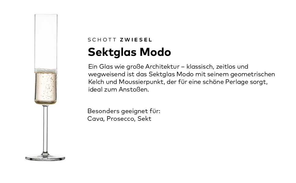 Кельмахи SCHOTT ZWIESEL Modo для білого вина (набір 4 шт.), німецька якість, Tritan-кристал, безпечні для миття в посудомийній машині